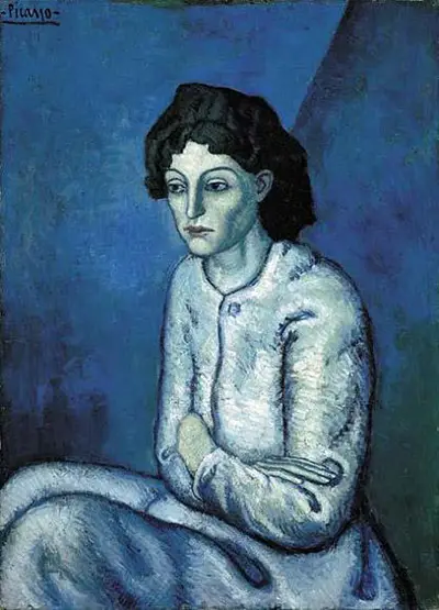 Femme aux Bras Croises Pablo Picasso